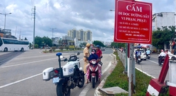 TPHCM: Tra cứu 111 xe máy bị phạt nguội trên đường Phạm Văn Đồng