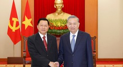 Tổng Bí thư Tô Lâm: Bộ Công an Việt Nam - Lào hợp tác chặt chẽ, hiệu quả
