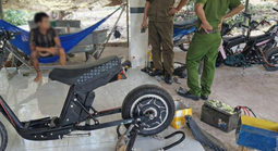 Phát hiện điểm độ xe điện cho học sinh ở Phú Giáo, TPHCM