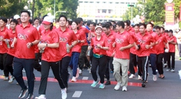 Tinh thần Ngày chạy Olympic tỏa sáng