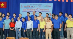Hành trình tuổi trẻ lan tỏa an sinh đến xã đảo Thạnh An