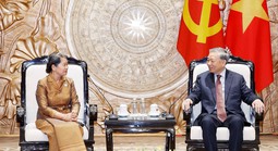 Tổng Bí thư Tô Lâm: Việt Nam luôn dành ưu tiên cao cho quan hệ hữu nghị với Campuchia