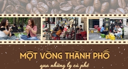Một vòng thành phố qua những ly cà phê