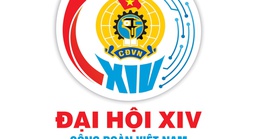 Công bố biểu trưng Đại hội XIV Công đoàn Việt Nam