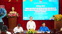 Đảng ủy Các cơ quan Đảng TPHCM gặp gỡ, đối thoại, tuyên dương cán bộ Đoàn tiêu biểu