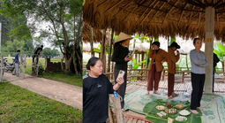 Khoảng 20 người, đa số là phụ nữ, tràn vào Khu du lịch Hava gây rối