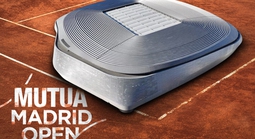 Bernabeu “biến hình” thành sân quần vợt phục vụ Mutua Madrid Open