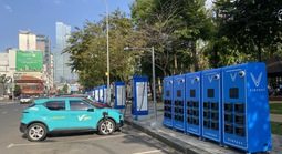 TPHCM công bố danh sách 222 vị trí đặt tủ đổi pin xe máy điện