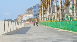 Công viên Bãi Sau Vũng Tàu "hồi sinh" sau những ngày cát phủ