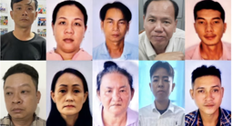 Vụ giật dây chuyền tại điểm du lịch Liên Hoa Bảo Tháp: Công an truy tìm thêm 14 đối tượng