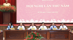 Bộ trưởng Bộ Nông nghiệp và Môi trường Trần Đức Thắng dự hội nghị bàn về phát triển Thủ đô