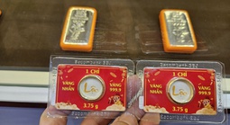 Cuối ngày 27-3, Công ty SJC, Bảo Tín Minh Châu, Bảo Tín Mạnh Hải tăng giá bán vàng miếng, vàng nhẫn