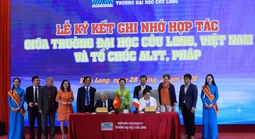 Một trường đại học ở miền Tây hợp tác với đối tác Pháp