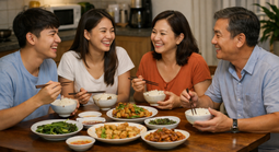 Xóa khoảng cách vô hình bên mâm cơm