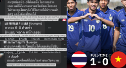 CĐV Thái Lan phản ứng "tiêu cực" dù thắng U23 Việt Nam