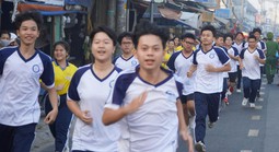 Giải chạy đặc biệt ở Hóc Môn