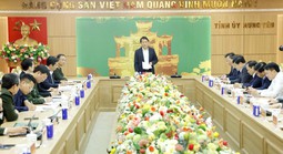 Công bố Quyết định kiểm tra, giám sát đối với Ban Thường vụ Tỉnh ủy Hưng Yên