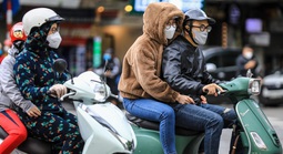 Diễn biến mới nhất của đợt không khí lạnh, có thể gây lốc, sét, mưa đá và gió giật mạnh trên biển