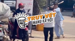 Clip: Khiếp với cảnh người đàn ông cầm sào đuổi đánh người giữa phố Đà Nẵng