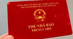 Gia hạn sử dụng Thẻ nhà báo kỳ hạn 2021-2025 đến hết ngày 30-6-2026