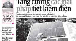 Báo in ngày 1-4: Tăng cường các giải pháp tiết kiệm điện