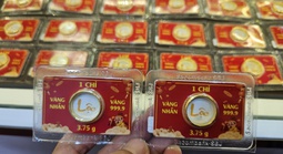 Cuối ngày 31-3, giá vàng nhẫn trơn giảm nhanh