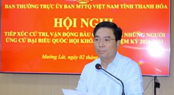 Chương trình hành động của Bí thư Tỉnh ủy Thanh Hóa Nguyễn Doãn Anh