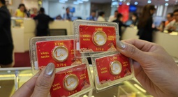 Tối 5-3, giá vàng miếng SJC, vàng nhẫn tăng trở lại