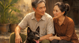 Chú chó hiểu chuyện