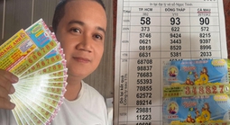 Khách hàng ở TPHCM, Đồng Nai, Vĩnh Long trúng 3 giải độc đắc xổ số miền Nam