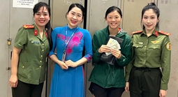 Nữ du khách Mỹ bỏ quên ví chứa hàng ngàn USD ở sân bay Đồng Hới