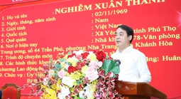 Bí thư tỉnh Khánh Hòa cam kết gì với cử tri?