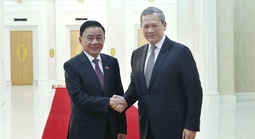 Củng cố, phát triển quan hệ Việt Nam - Campuchia