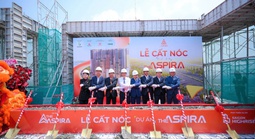 The Aspira cất nóc vượt tiến độ: Khẳng định uy tín và năng lực triển khai