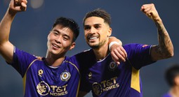 Hoàng Hên sắm vai "người hùng" trong trận thắng đậm của CLB Hà Nội