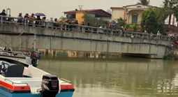 Trượt chân ngã xuống dòng nước xiết, nam sinh lớp 10 mất tích