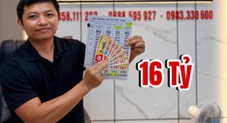 Đại lý tìm người trúng giải độc đắc 16 vé xổ số miền Nam