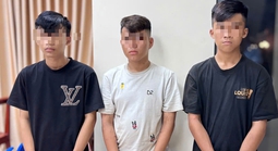 Bắt khẩn cấp 3 thiếu niên gây ra 3 vụ cướp táo tợn