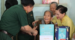 Thăm, tặng quà người có công với cách mạng tại TPHCM