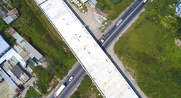 Hình ảnh loạt cầu vượt tuyến Vành đai 3 TPHCM đã hợp long 