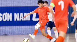 U19 futsal Việt Nam thua U19 Nga cách biệt 5 bàn