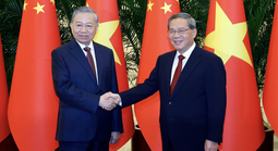 Tổng Bí thư, Chủ tịch nước Tô Lâm hội kiến Thủ tướng Trung Quốc Lý Cường