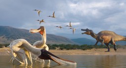 Quái vật thế giới "trỗi dậy" từ khối đá trong bảo tàng