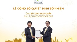 Nhà sáng lập Bùi Thành Nhơn vừa chuyển giao vai trò chủ tịch NovaGroup cho con trai