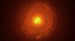 "Gã khổng lồ vàng" xuất hiện trên bầu trời Trái Đất, sắp nổ