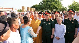 Đại tướng Nguyễn Trọng Nghĩa nói về việc "giữ lửa" đoàn kết của già làng, chức sắc tôn giáo