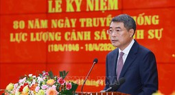 Thủ tướng Lê Minh Hưng: Tên gọi "Cảnh sát hình sự" mãi là niềm tin cậy của Nhân dân