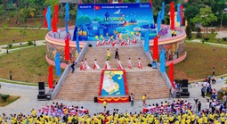 Sôi nổi ngày hội đạp xe vì hoà bình tại Quảng Trị