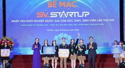 15 dự án được trao giải Nhất cuộc thi ý tưởng khởi nghiệp