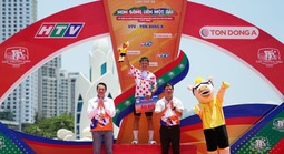 Cúp xe đạp truyền hình TPHCM - HTV Tôn Đông Á 2026: Phạm Lê Xuân Lộc lập cú đúp Áo cam, Áo chấm đỏ